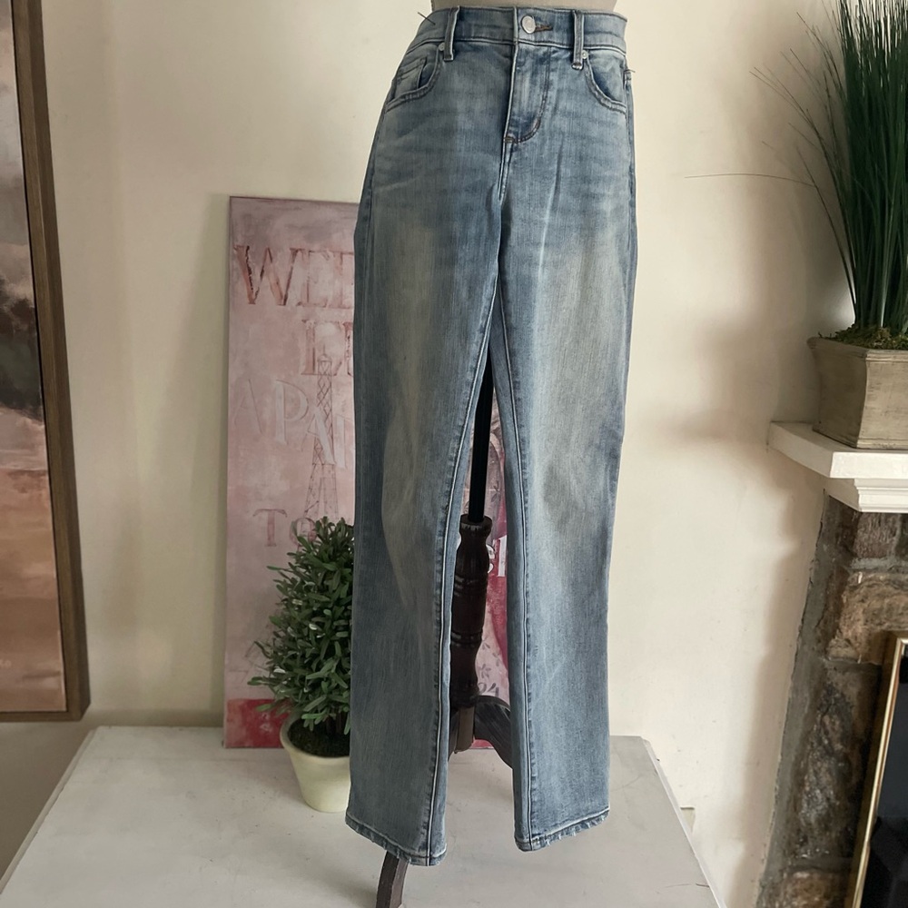 Banana Republic Light Blue Girlfriend Boot Cut Jeans